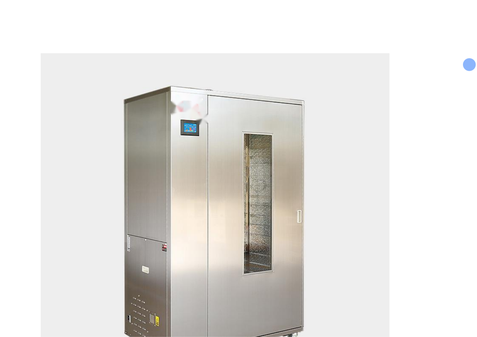 Deshidratador de frutas y verduras de acero inoxidable de temperatura media WRH-100B