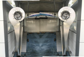 El sistema de lavado de lavadora de autos Touculess con sistema de bomba de agua